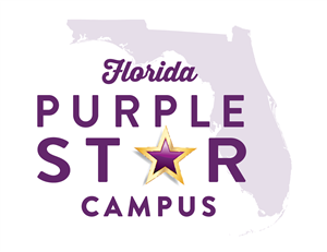 This school is proud to be a Purple Star school